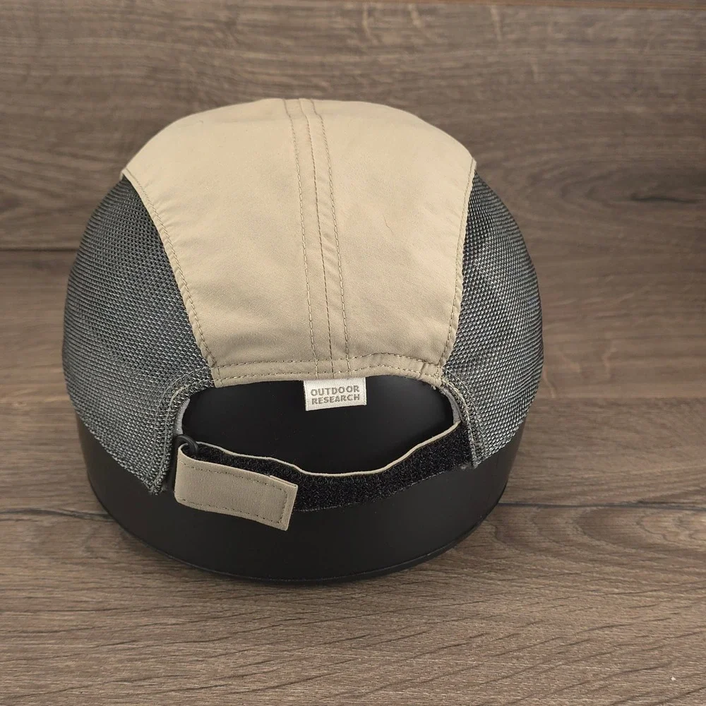 Outdoor Research Swift Cap Kids One Size Tan Mesh Running Hiking Sun Hat